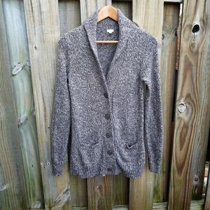 J Crew Brown Marbleized Wool Cashmere Swea…